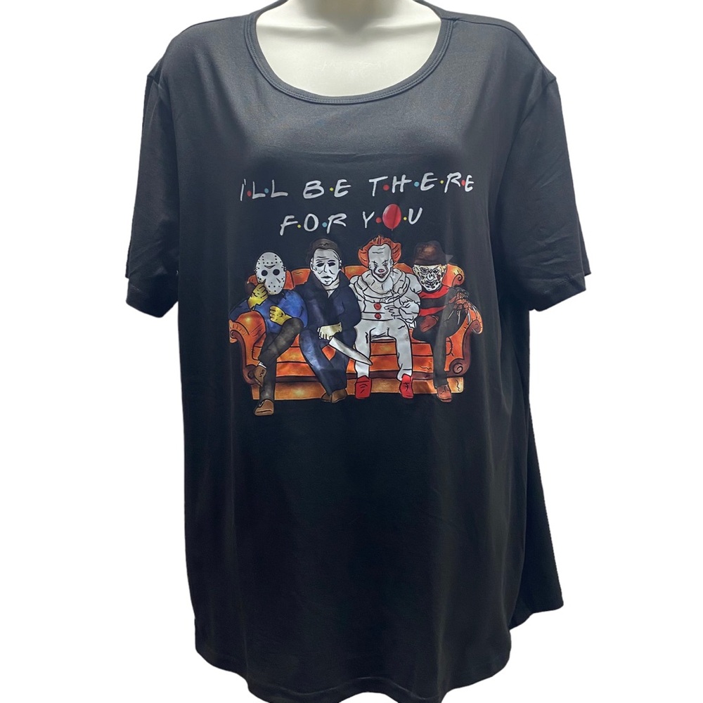 Horror Movies Women's Size 5XL Graphic T-shirt